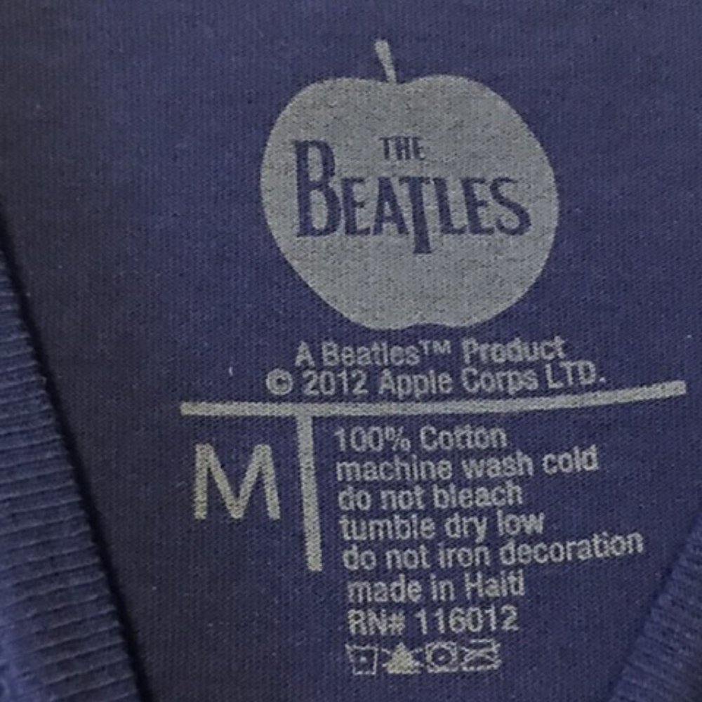 Authentic 2012 THE BEATLES Abbey Road T-Shirt M - Picture 3 of 4
